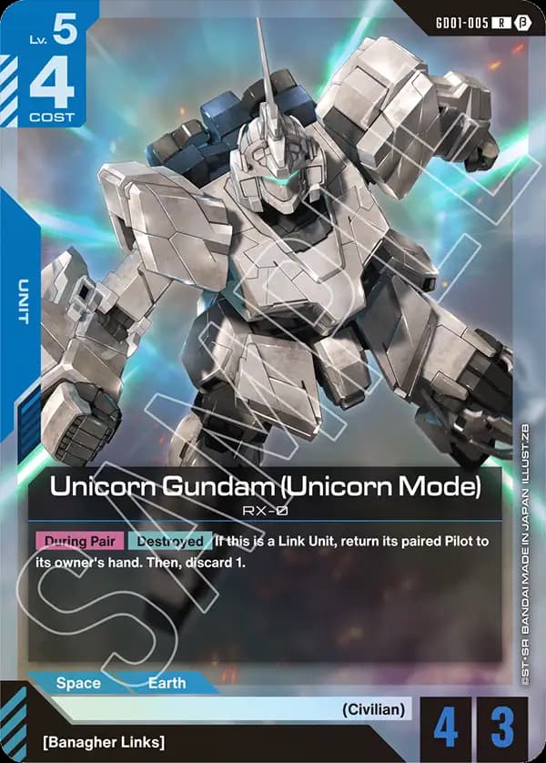 Unicorn Gundam (Unicorn Mode)